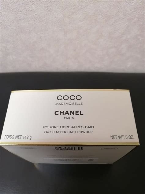 chanel hand towels|Chanel coco mademoiselle bath powder.